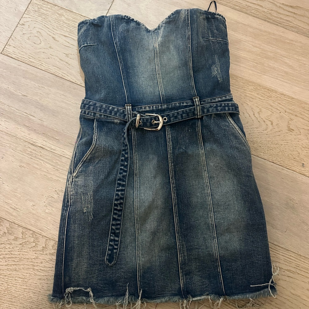 Denim dress